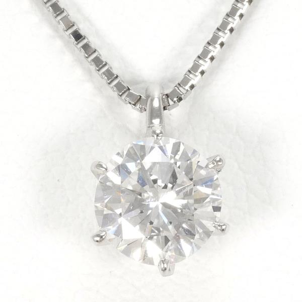 PT900 PT850 Platinum Diamond Necklace 0.636 VS2