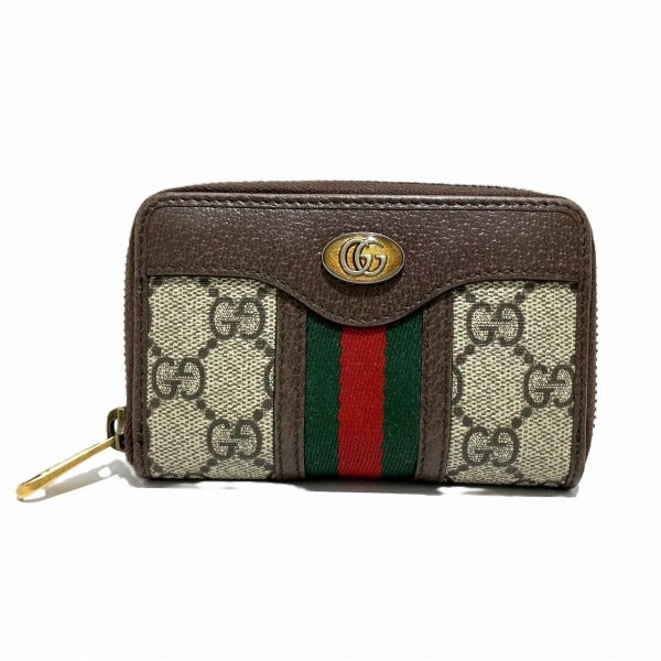 Gucci GG Supreme Ophidia Coin Case 597613 in Great Condition