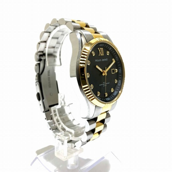 Mauro Jerardi MJ-037 Solar Men's Watch Stainless Steel in Great Condition