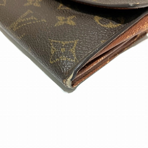 Louis Vuitton Monogram Pochette Portemonnaie Credit Long Wallet M61725 in Good Condition