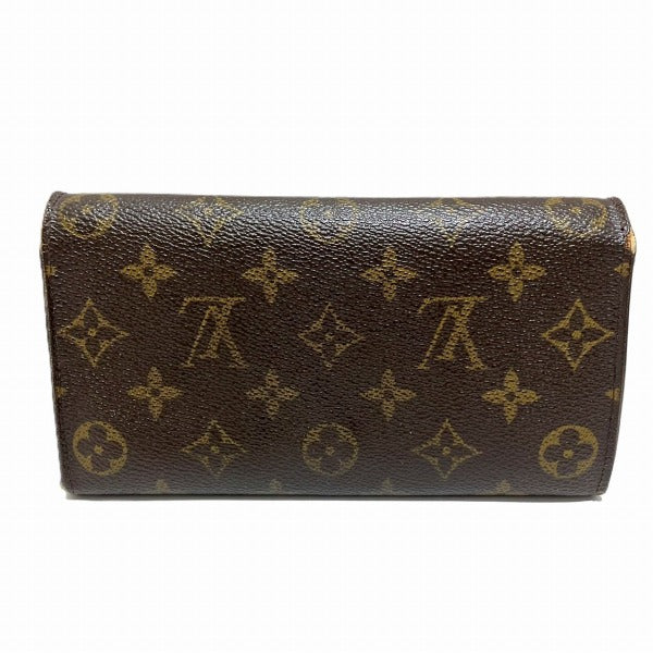 Louis Vuitton Monogram Pochette Portemonnaie Credit Long Wallet M61725 in Good Condition