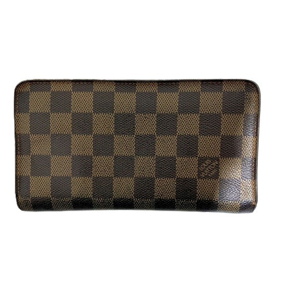 Louis Vuitton Damier Long Wallet N61728 in Fair Condition