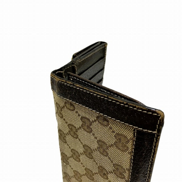 Gucci Canvas Leather GG Wallet