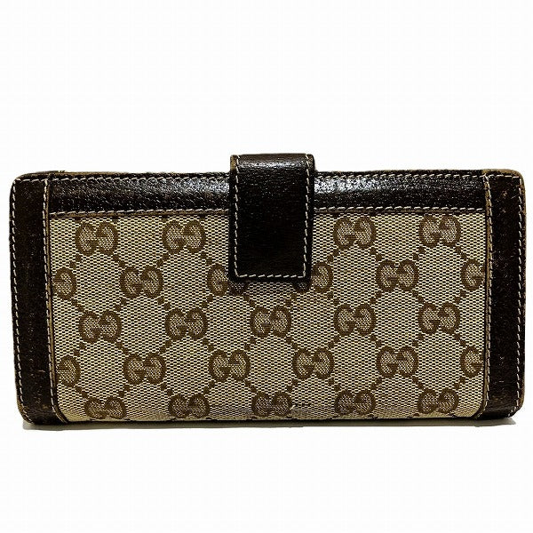 Gucci Canvas Leather GG Wallet