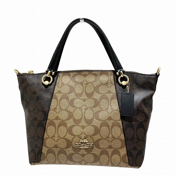 Coach C6838 PVC Leather Tote Bag