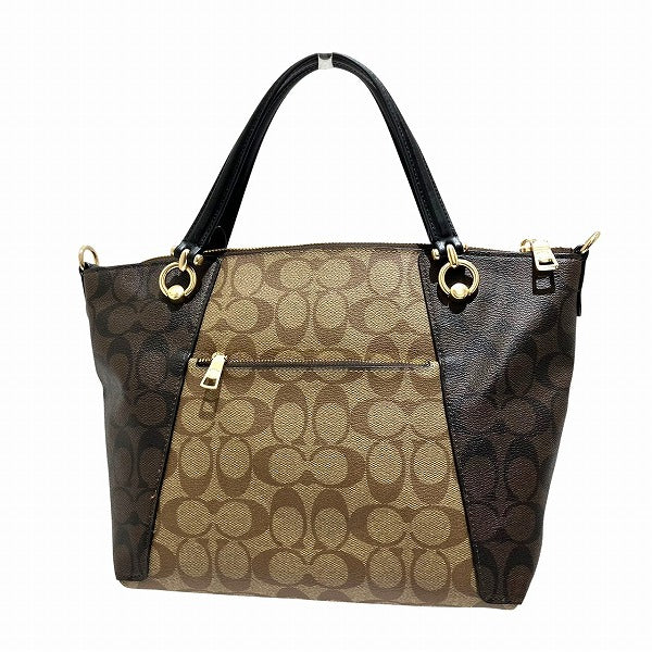 Coach C6838 PVC Leather Tote Bag