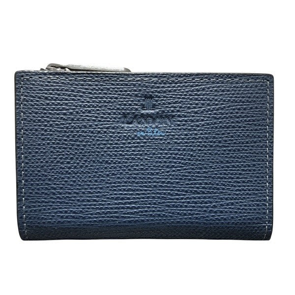 LANVIN en Bleu Leather Bifold Wallet