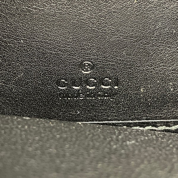 Gucci Leather Zip-Around Wallet 244994 in Fair Condition