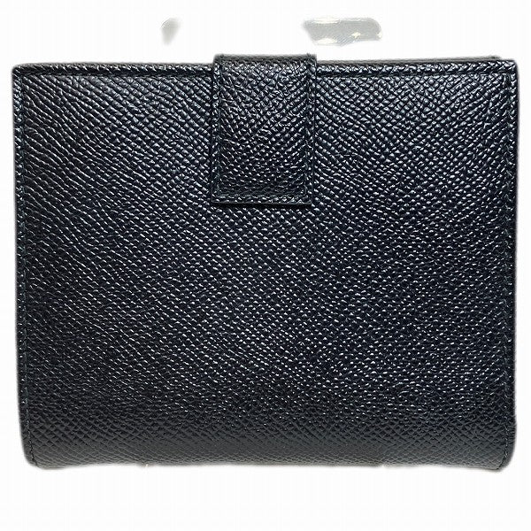 Salvatore Ferragamo Leather Bifold Wallet Unisex in Good Condition