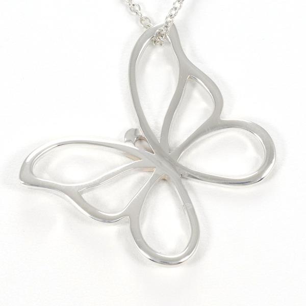 Tiffany & Co Silver Butterfly Necklace in Excellent Condition