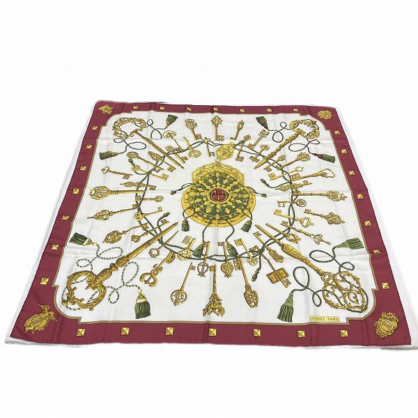 Hermes Silk Scarf LES CLES