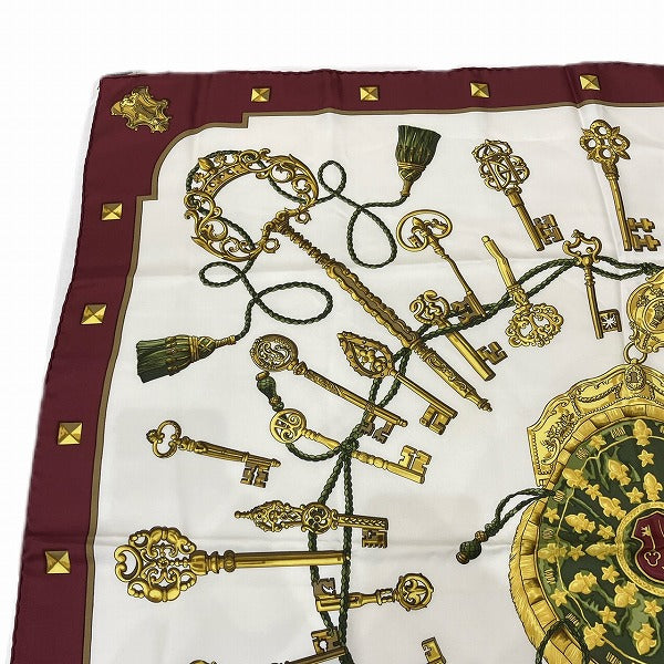 Hermes Silk Scarf LES CLES