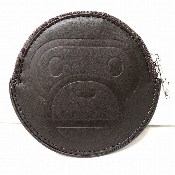 A Bathing Ape Baby Milo Leather Coin Case