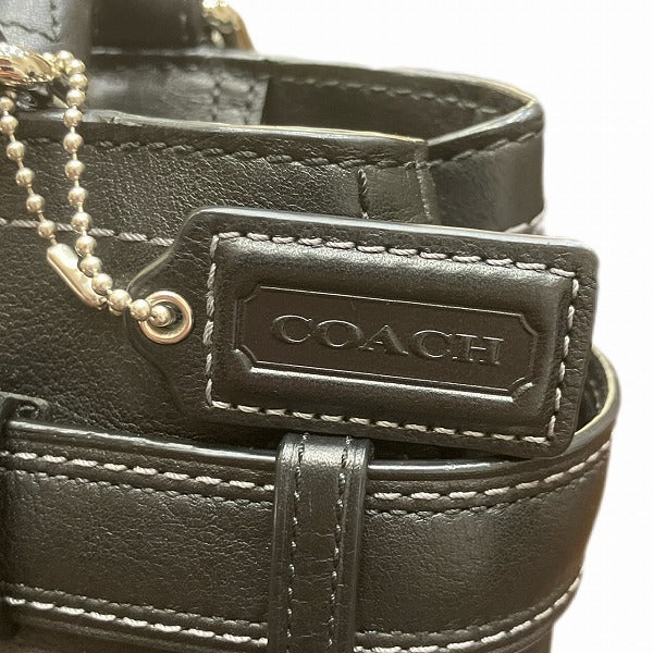 Coach Leather Handbag F08A70 in Good Condition