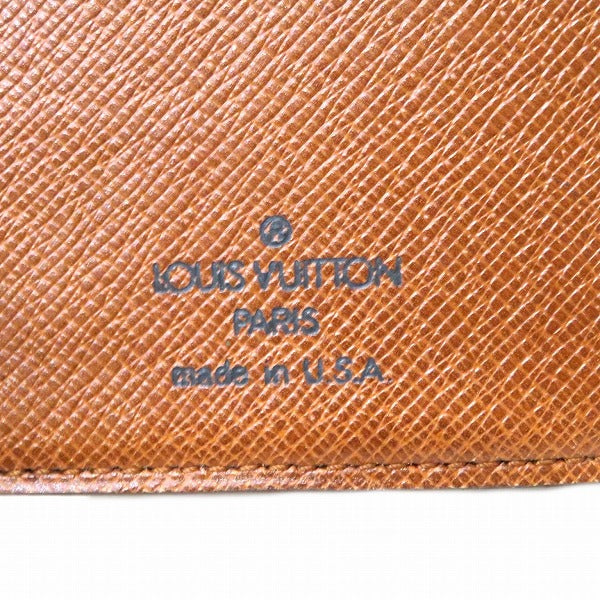 Louis Vuitton Monogram Agenda Mini Notebook Cover R20007 in Good Condition