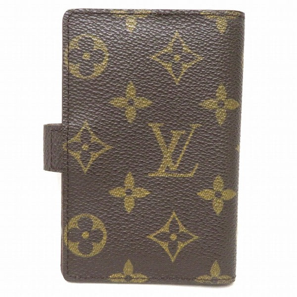 Louis Vuitton Monogram Agenda Mini Notebook Cover R20007 in Good Condition