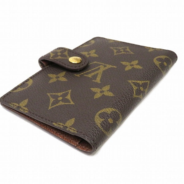 Louis Vuitton Monogram Agenda Mini Notebook Cover R20007 in Good Condition