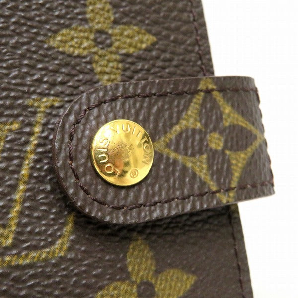 Louis Vuitton Monogram Agenda Mini Notebook Cover R20007 in Good Condition