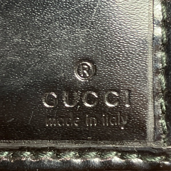 Gucci GG Imprime Black Long Wallet 212104 in Good Condition