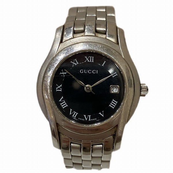 Gucci 5500L Quartz Black Dial Ladies Watch