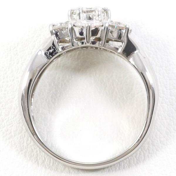 PT900 Platinum Diamond Ring 12