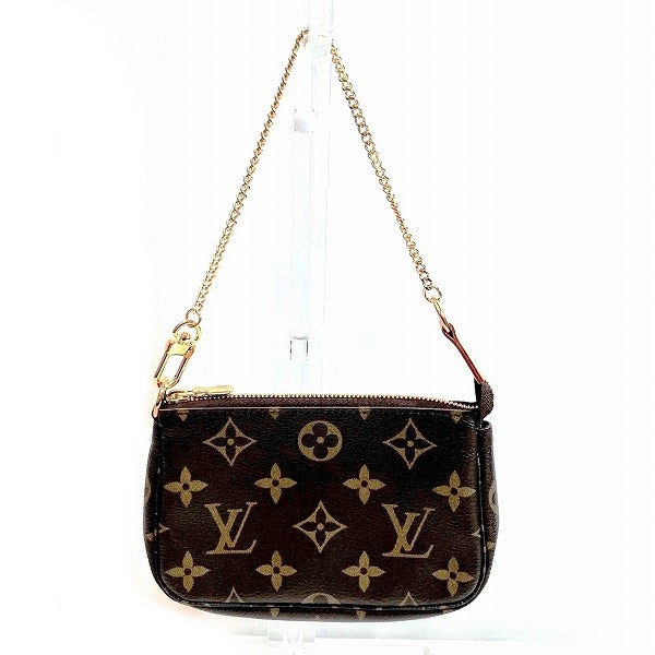 Louis Vuitton Monogram Mini Pochette Accessoire M58009 Handbag in Great Condition