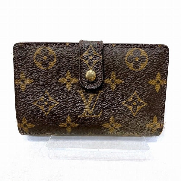 Louis Vuitton Monogram Porte Monnaie Viennois Wallet M61663 in Fair Condition