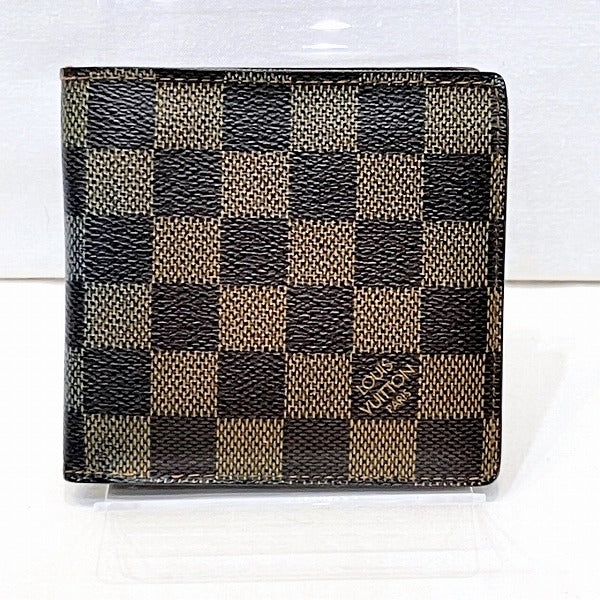 Louis Vuitton Damier Portefeuille Marco Wallet N61675 in Good Condition