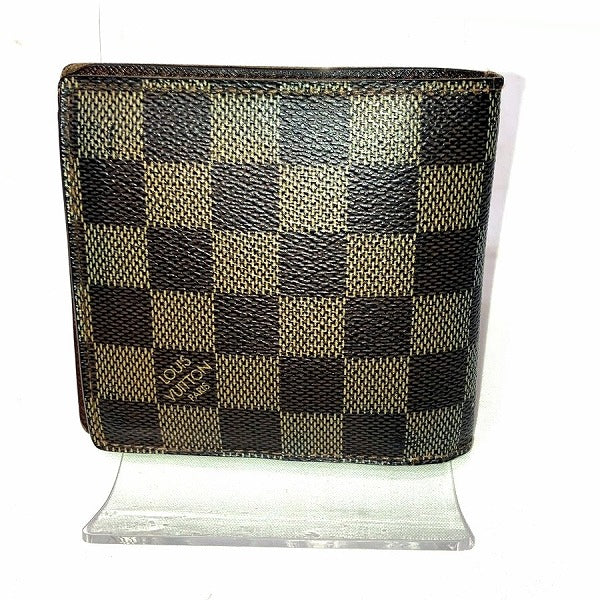 Louis Vuitton Damier Portefeuille Marco Wallet N61675 in Good Condition