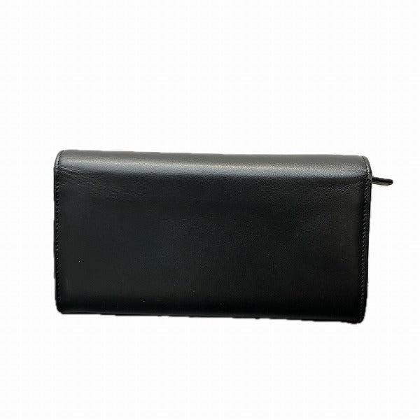 Bvlgari BBTONDO Leather Long Wallet 284691 in Good Condition