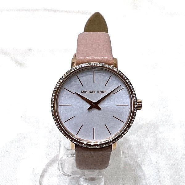 Michael Kors Stainless Steel Quartz Watch MK-2803 for Women in Good Condition