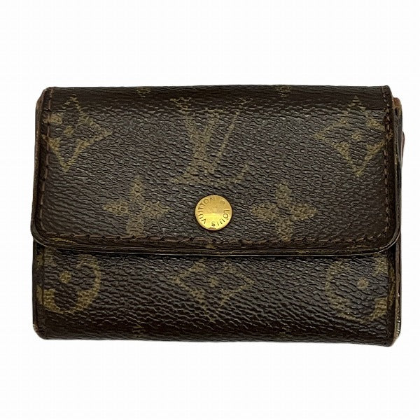 Louis Vuitton Monogram Coin Case M61930 in Fair Condition