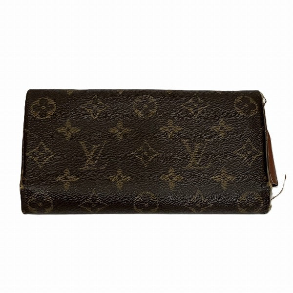 Louis Vuitton Monogram Portefeuille Sarah Long Wallet M61734 in Fair Condition