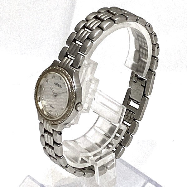 Aureole SW-602L Quartz Silver Ladies Watch