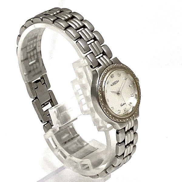 Aureole SW-602L Quartz Silver Ladies Watch