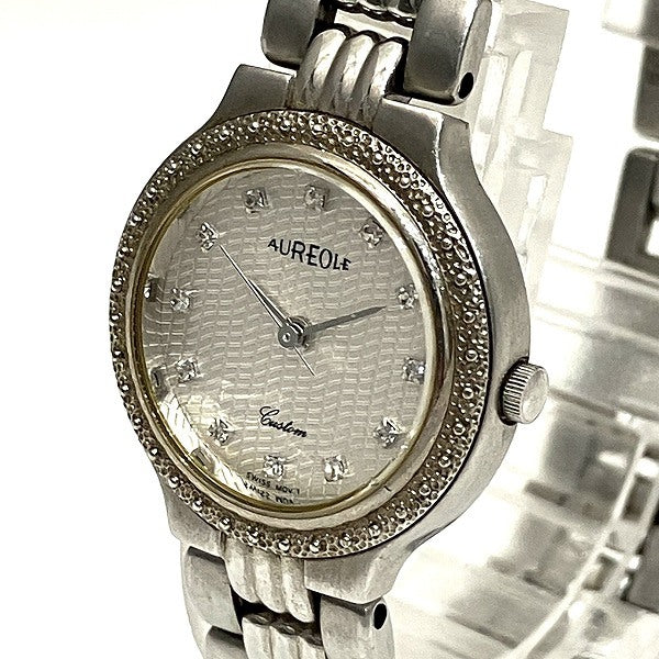 Aureole SW-602L Quartz Silver Ladies Watch