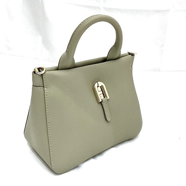 Furla Leather 2WAY Handbag WB00314 in Good Condition