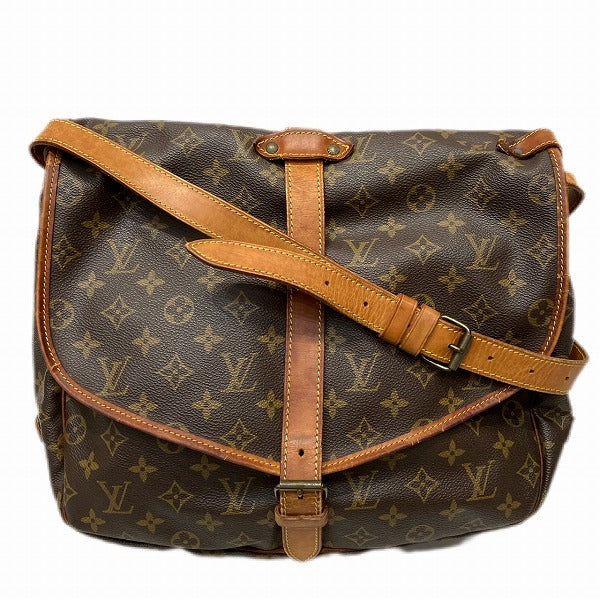 Louis Vuitton Monogram Saumur 35 Shoulder Bag M42254 in Good Condition