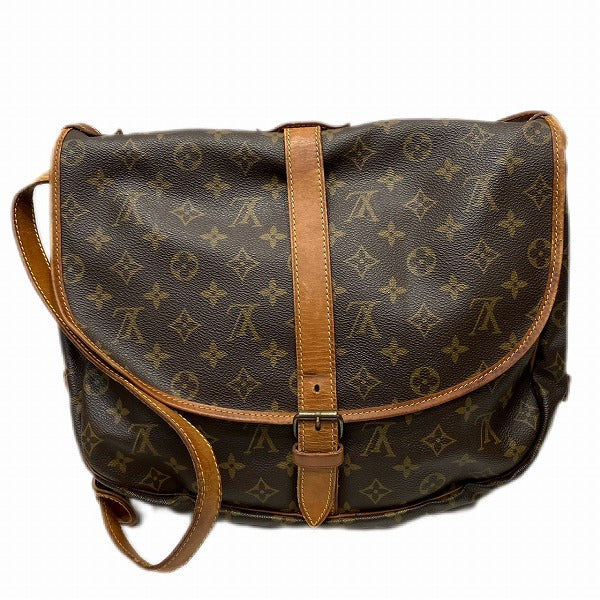 Louis Vuitton Monogram Saumur 35 Shoulder Bag M42254 in Good Condition