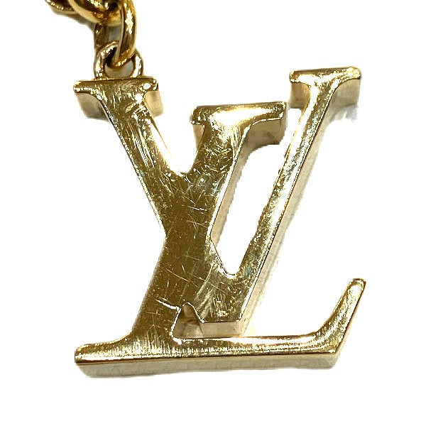 Louis Vuitton Metal Fleur de Monogram Keychain M65111 in Good Condition