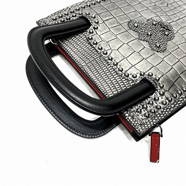 Christian Louboutin Studded Leather 2WAY Bag in Great Condition