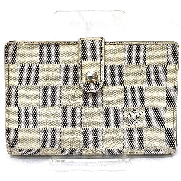 Louis Vuitton Damier Azur Portefeuille Viennois Wallet N61676 in Good Condition