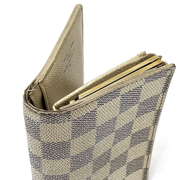 Louis Vuitton Damier Azur Portefeuille Viennois Wallet N61676 in Good Condition