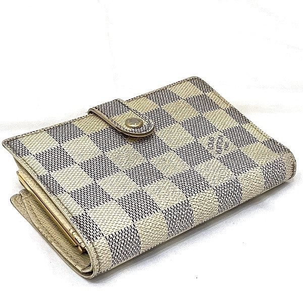 Louis Vuitton Damier Azur Portefeuille Viennois Wallet N61676 in Good Condition