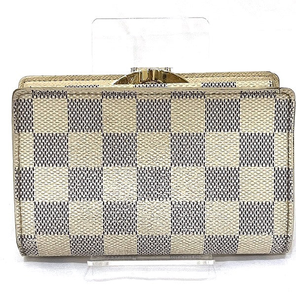 Louis Vuitton Damier Azur Portefeuille Viennois Wallet N61676 in Good Condition