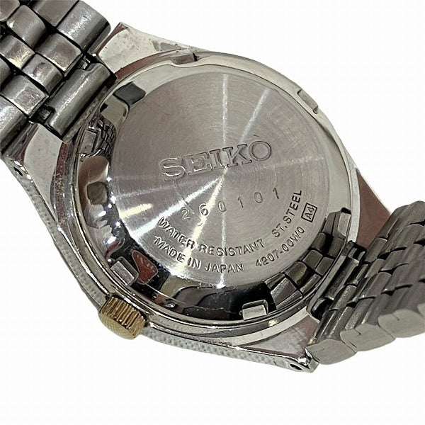 Seiko 5 Automatic Watch 4207-00W0 Stainless Steel in Good Condition