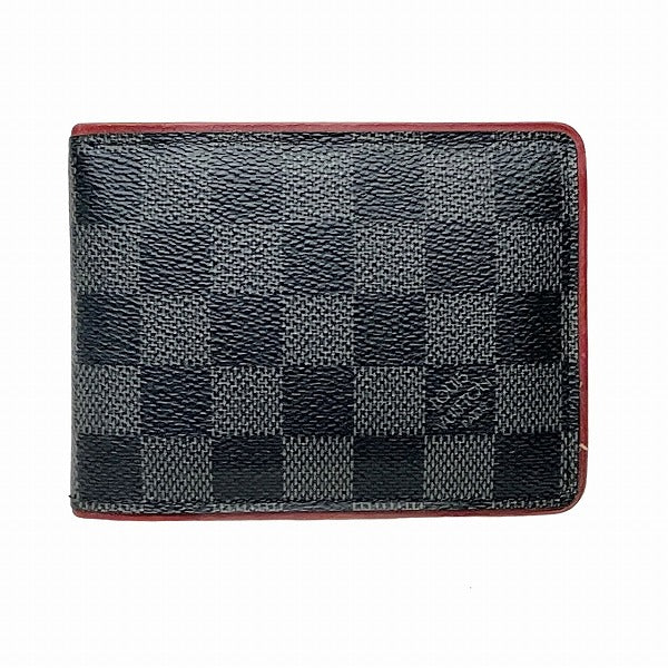 Louis Vuitton Damier Graphite Wallet N63260 in Good Condition