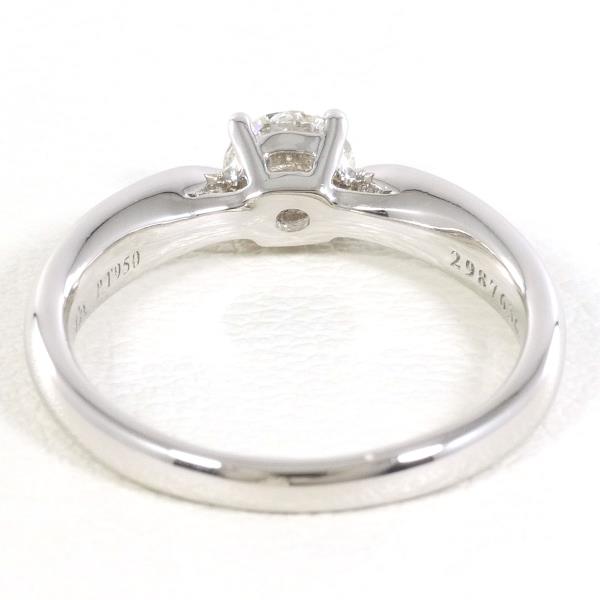 Tiffany & Co PT950 Platinum Diamond Solitaire Ring in Excellent Condition