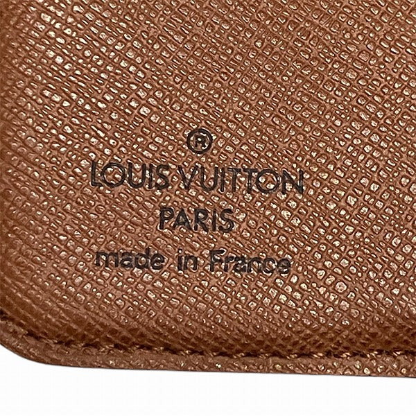 Louis Vuitton Monogram Compact Zip Wallet in Fair Condition