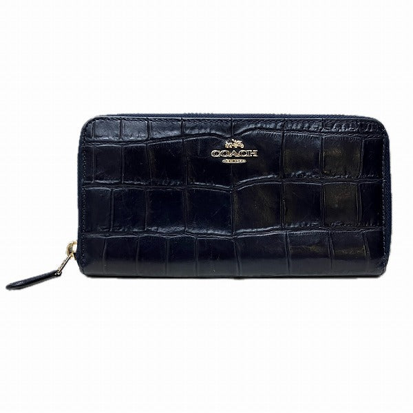 Coach Leather Long Wallet F54757